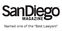 SanDiego Magazine | Named One Of The "Best Lawyers"